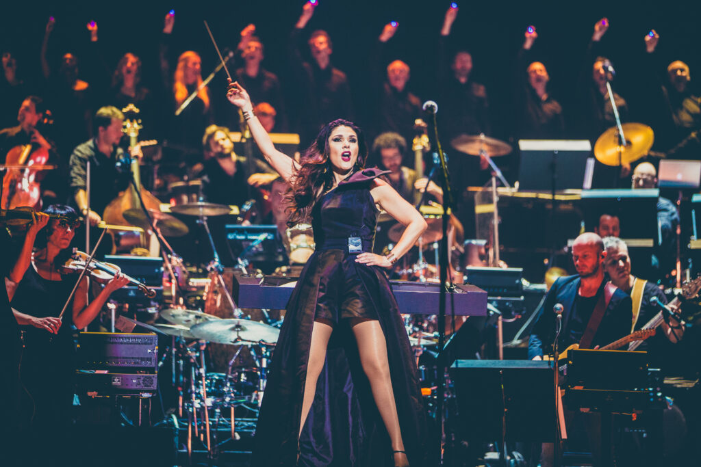 Concert zangeres Night of the