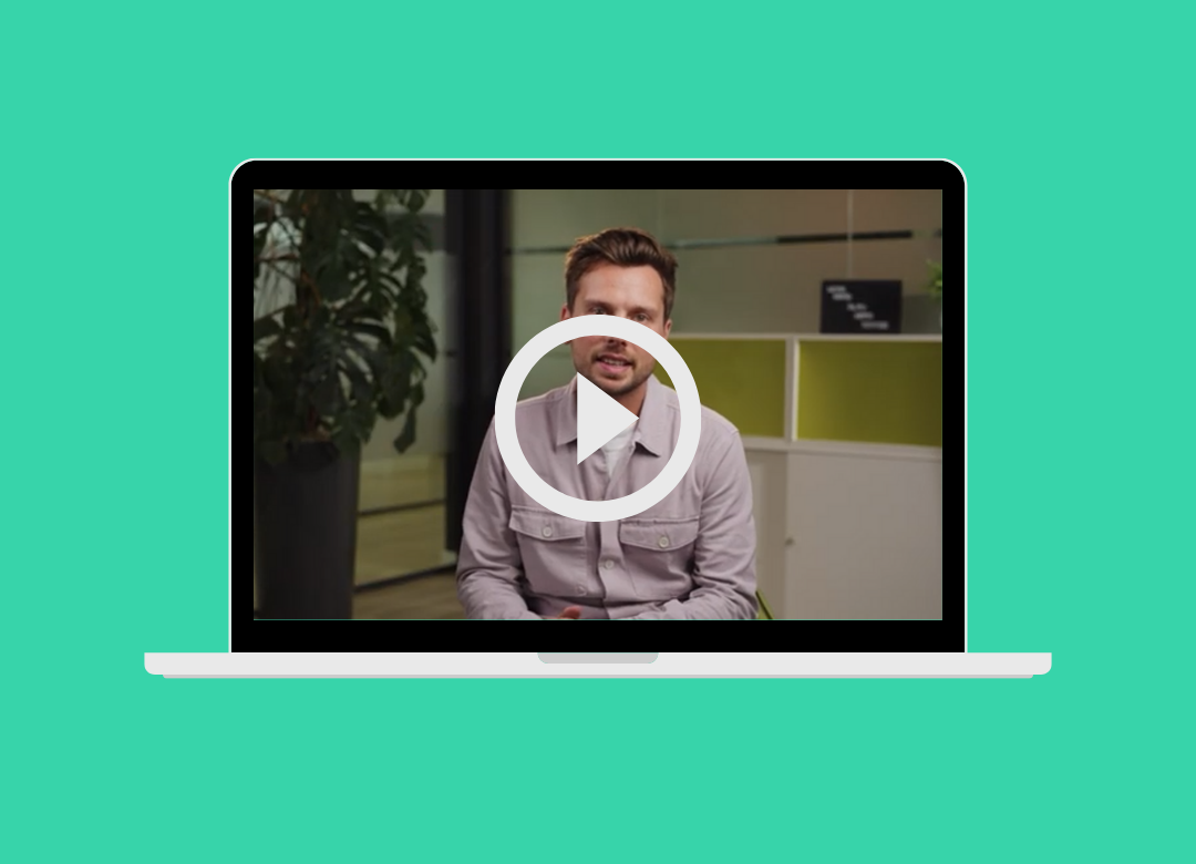 screenshot webinar groene achtergrond